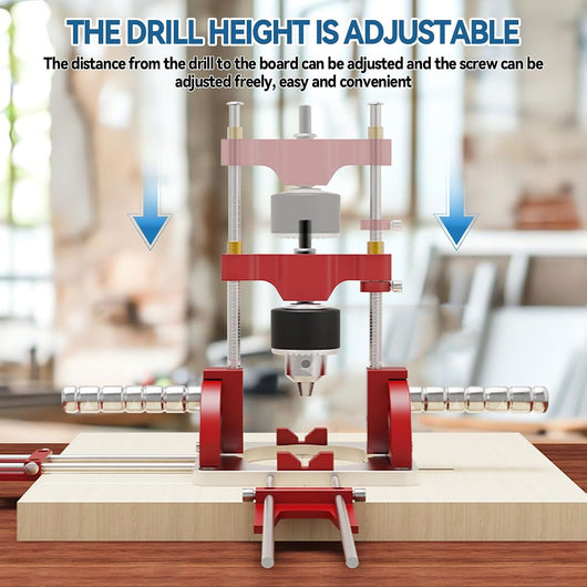 Portable Drill Guide for Drilling Angled or Straight Hole