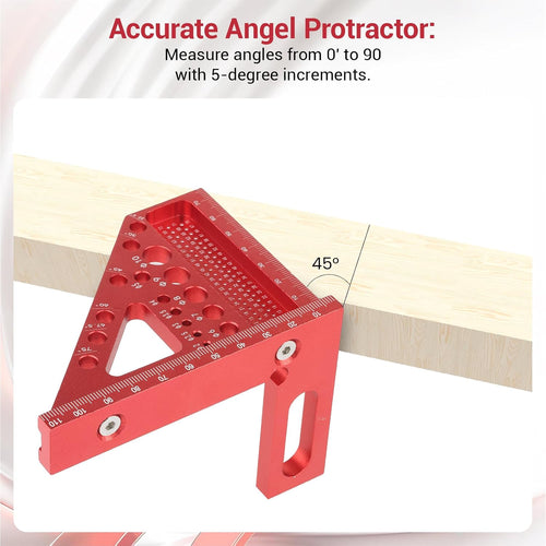 3D Multi-Angle Measuring Square