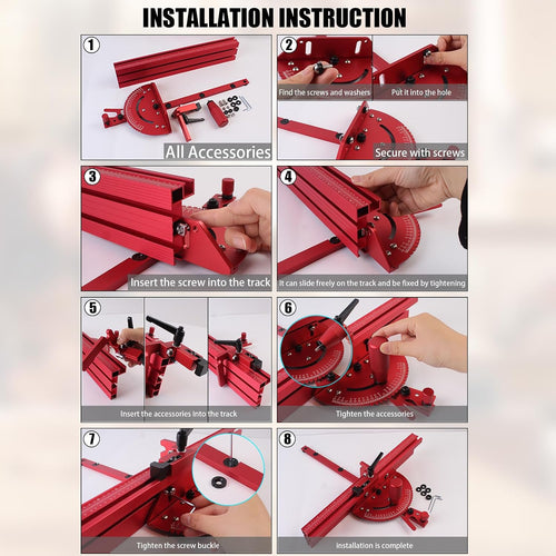 The Precision Miter Gauge System