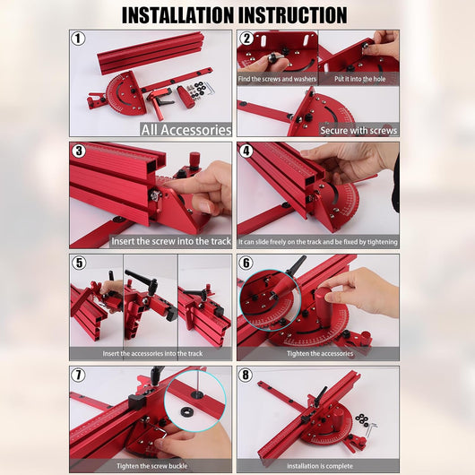 The Precision Miter Gauge System