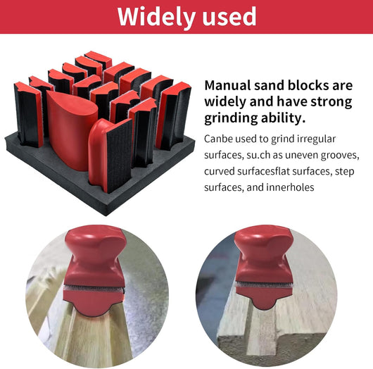 Sanding Block Set 16 pcs