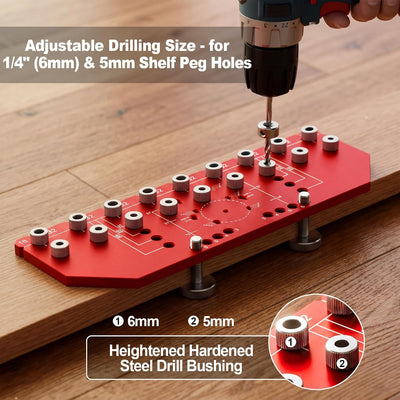 Shelf Pin Jig and Hinge Jig