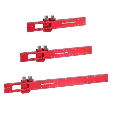 Woodworking Ruler Set - 3 PCS