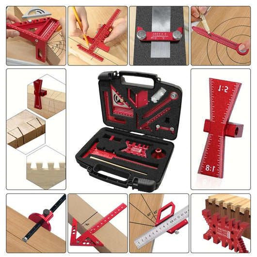 Pro Measuring & Marking Tool Set 10 pcs