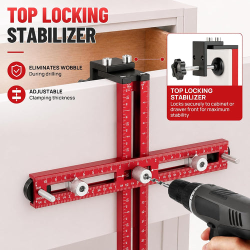 Foldable Cabinet Hardware Jig