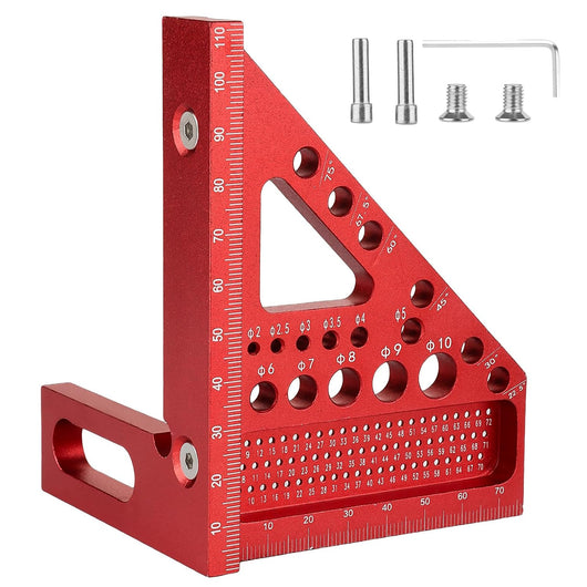 3D Multi-Angle Measuring Square