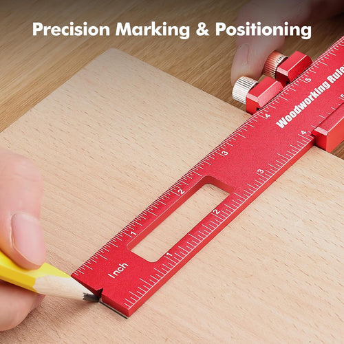 Woodworking Ruler Set - 3 PCS