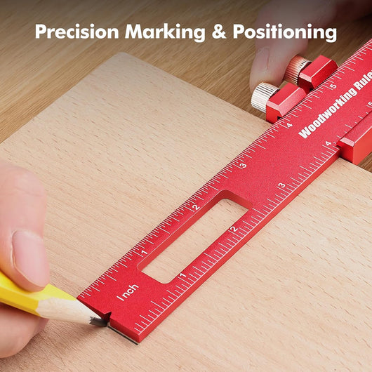Woodworking Ruler Set - 3 PCS